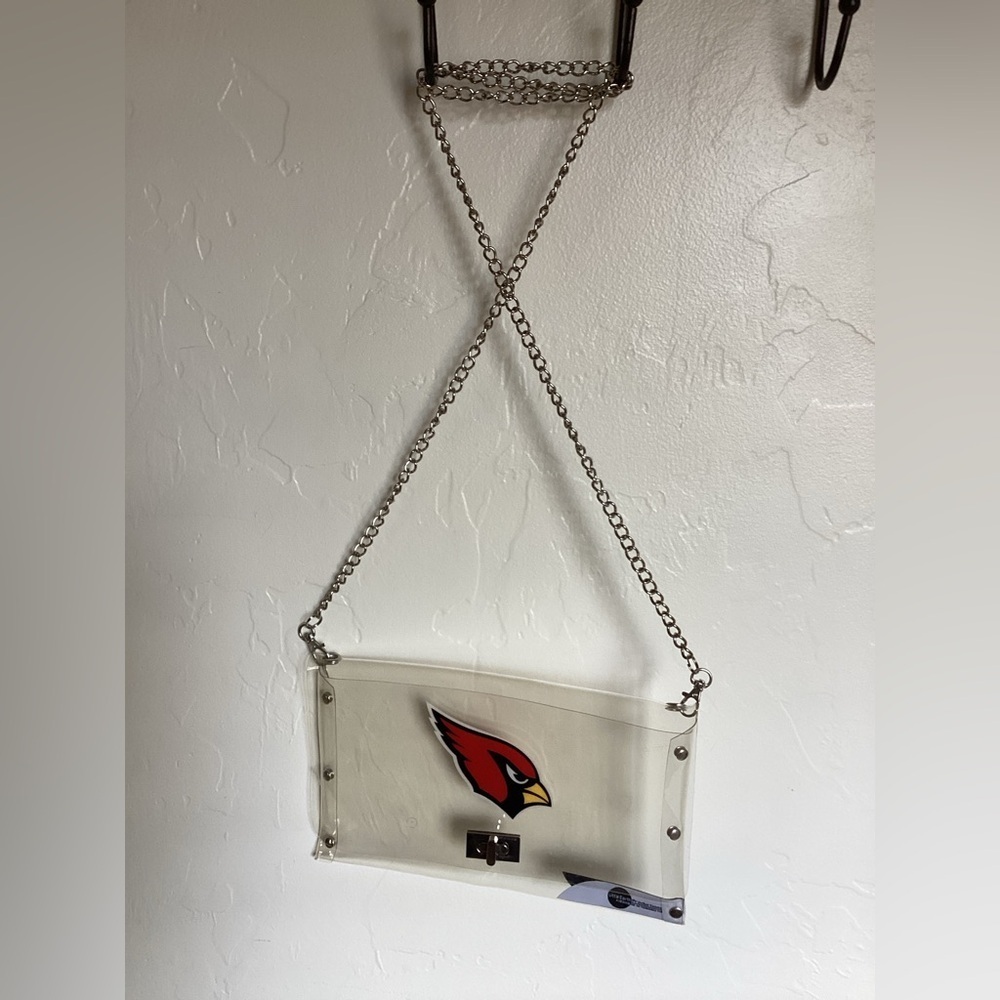 Clear Bag.  Stadiums, Concerts.  Custom - Arizona Cardinals -
S1